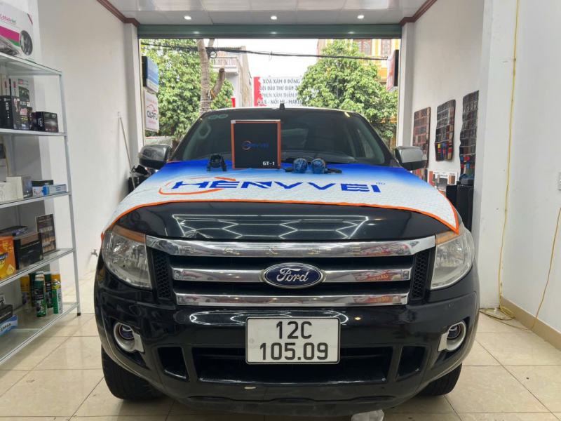 Độ đèn nâng cấp ánh sáng Nâng cấp bi gầm Henvvei GT-1 cho xe ford ranger