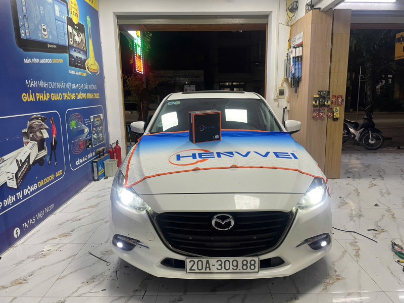 Độ đèn nâng cấp ánh sáng NÂNG CẤP BI PHA L85PRO CHO MAZDA3 2018